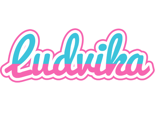 Ludvika woman logo