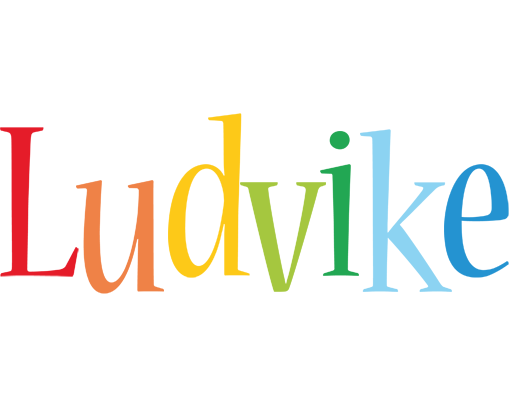 Ludvike birthday logo