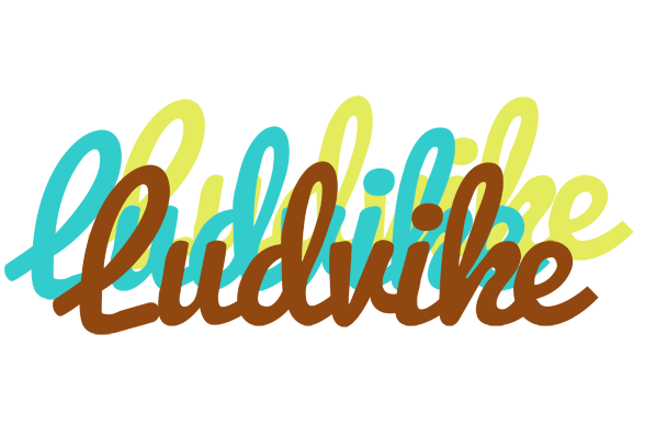 Ludvike cupcake logo