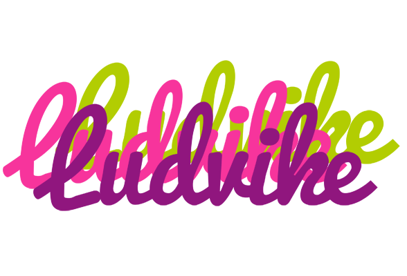Ludvike flowers logo