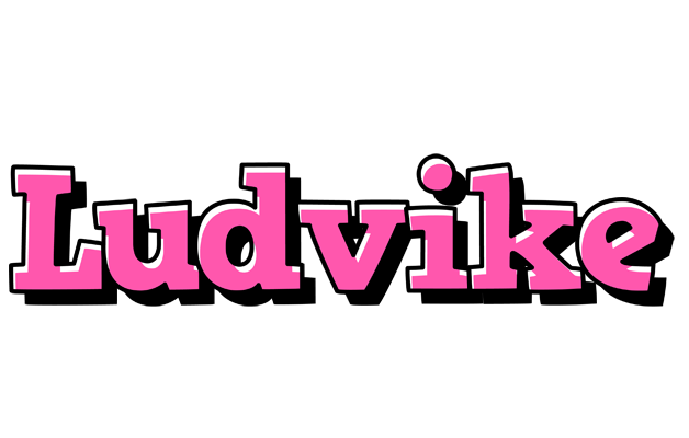 Ludvike girlish logo