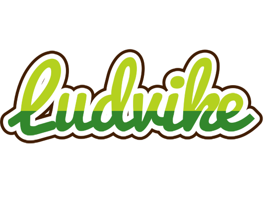 Ludvike golfing logo