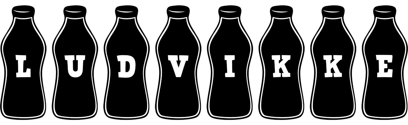 Ludvikke bottle logo