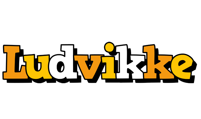 Ludvikke cartoon logo