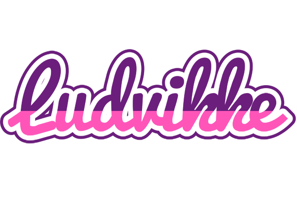 Ludvikke cheerful logo