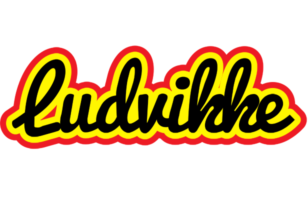 Ludvikke flaming logo