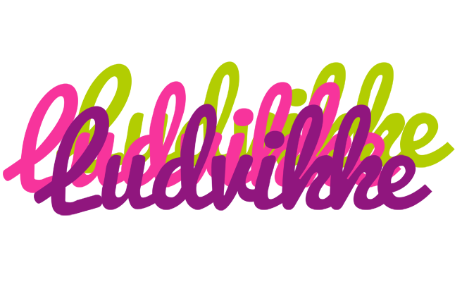 Ludvikke flowers logo