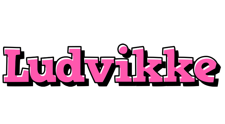 Ludvikke girlish logo