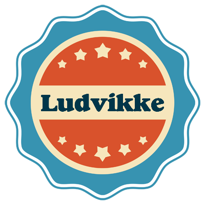 Ludvikke labels logo