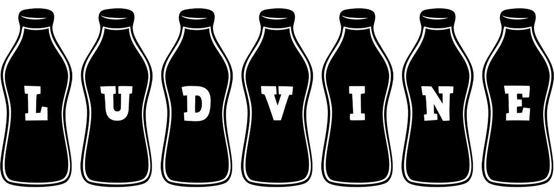 Ludvine bottle logo