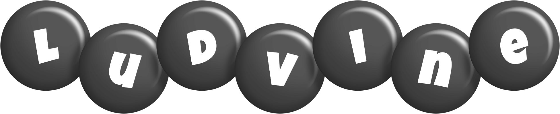 Ludvine candy-black logo