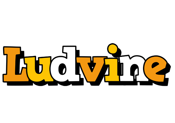 Ludvine cartoon logo