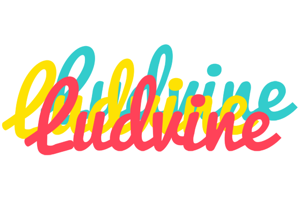 Ludvine disco logo