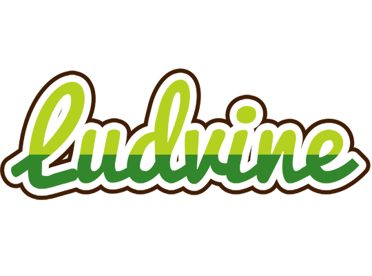 Ludvine golfing logo