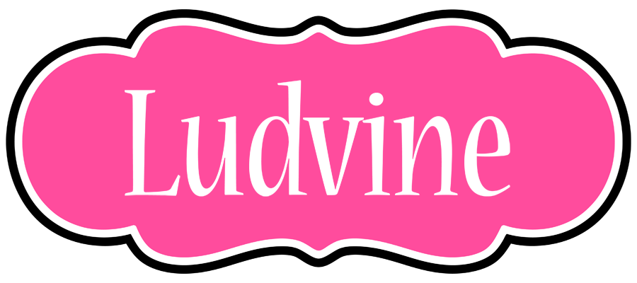 Ludvine invitation logo