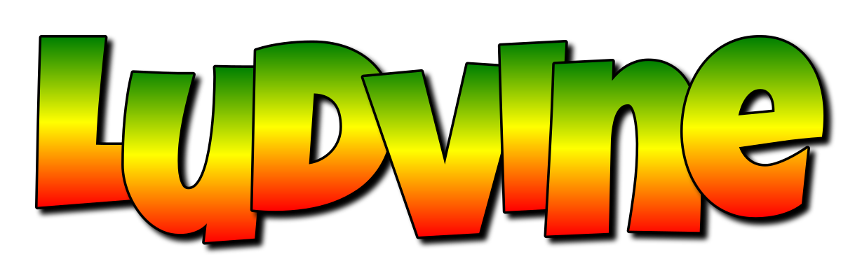 Ludvine mango logo