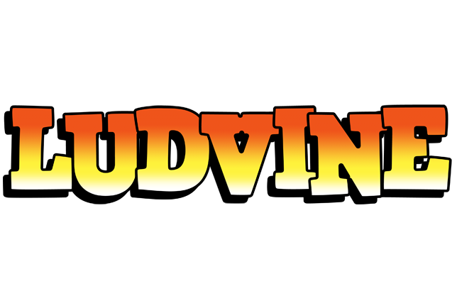 Ludvine sunset logo