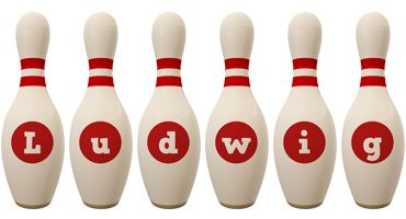 Ludwig bowling-pin logo