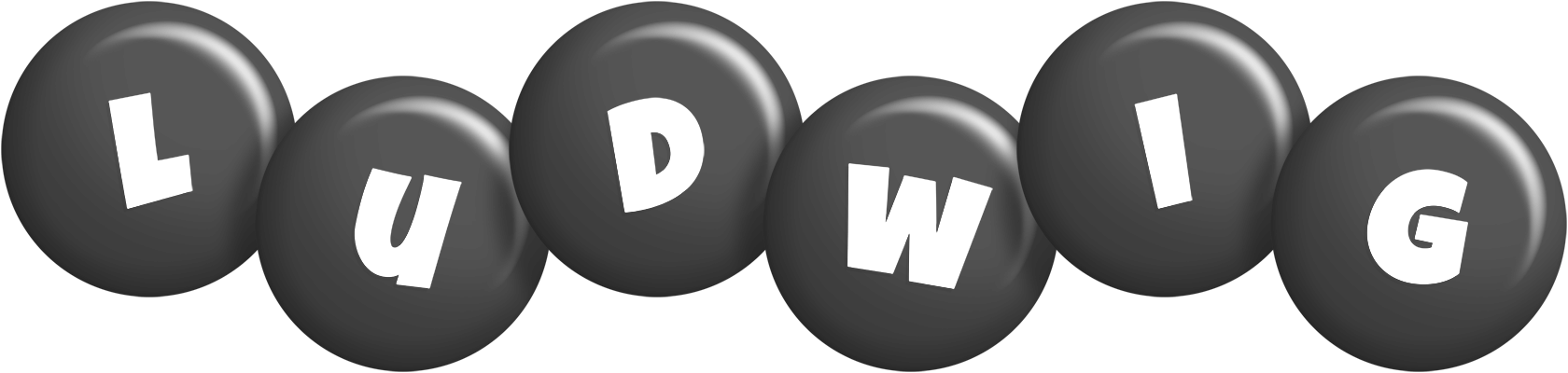 Ludwig candy-black logo