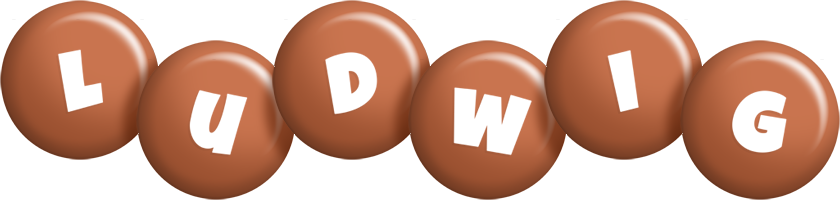 Ludwig candy-brown logo