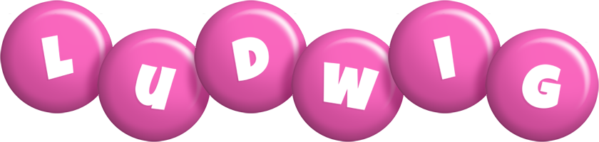 Ludwig candy-pink logo