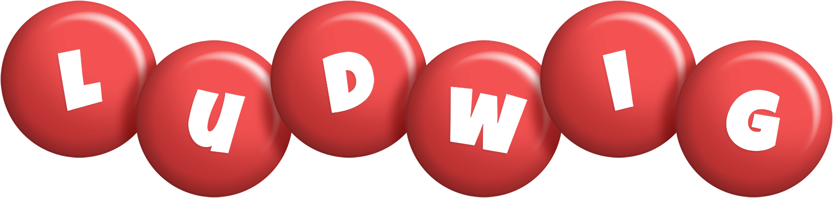 Ludwig candy-red logo