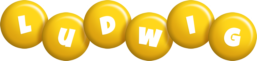 Ludwig candy-yellow logo