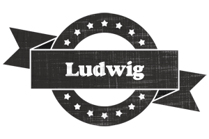 Ludwig grunge logo