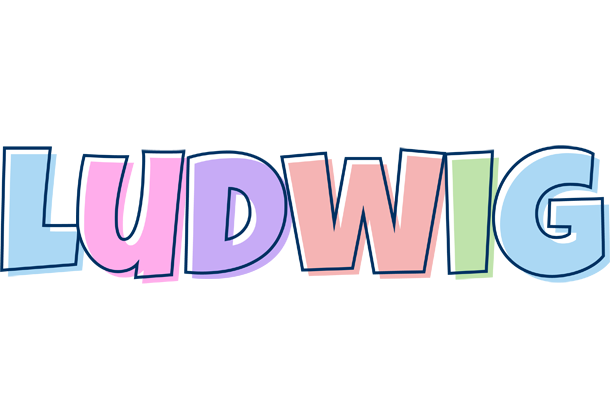Ludwig pastel logo