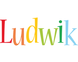 Ludwik birthday logo