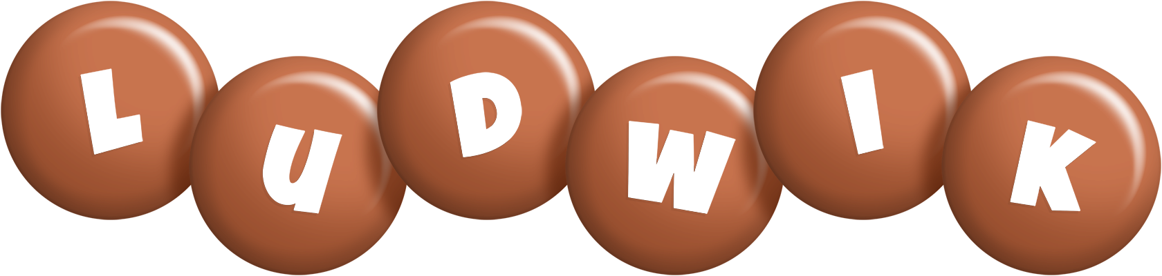 Ludwik candy-brown logo