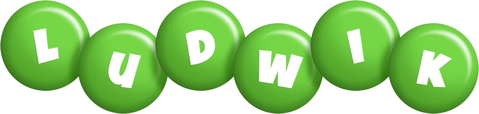 Ludwik candy-green logo