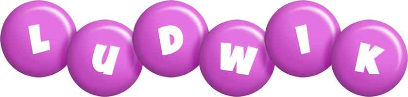 Ludwik candy-purple logo