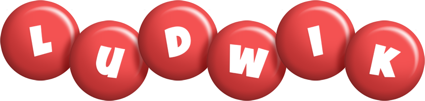 Ludwik candy-red logo