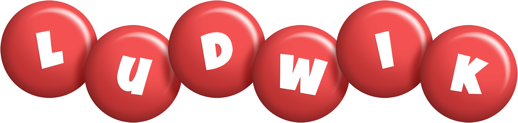 Ludwik candy-red logo