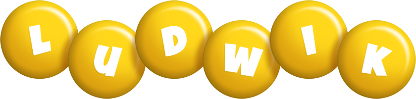 Ludwik candy-yellow logo