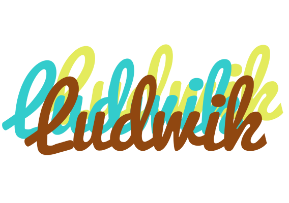 Ludwik cupcake logo