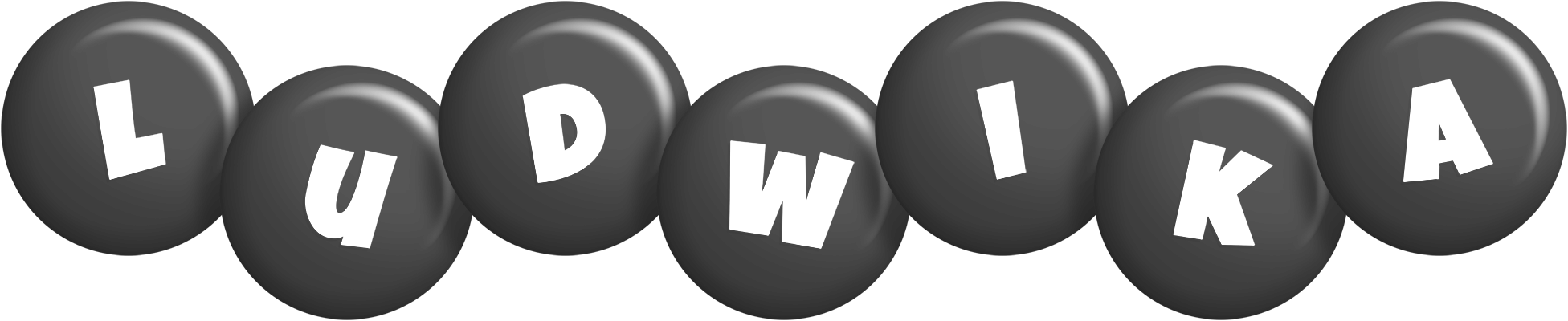 Ludwika candy-black logo
