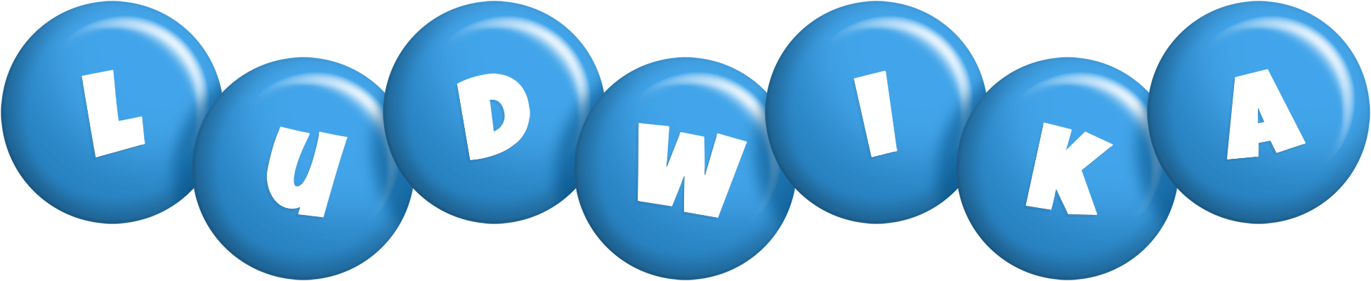 Ludwika candy-blue logo