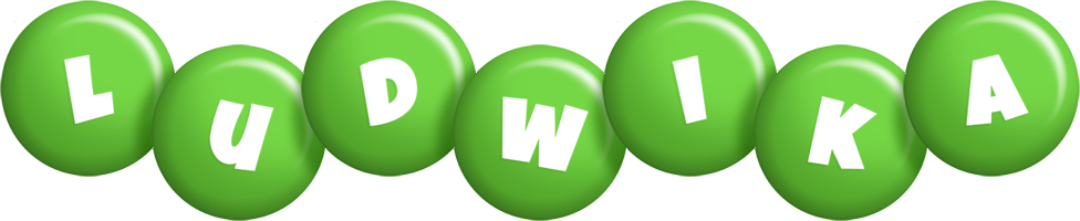 Ludwika candy-green logo