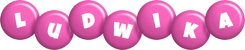 Ludwika candy-pink logo