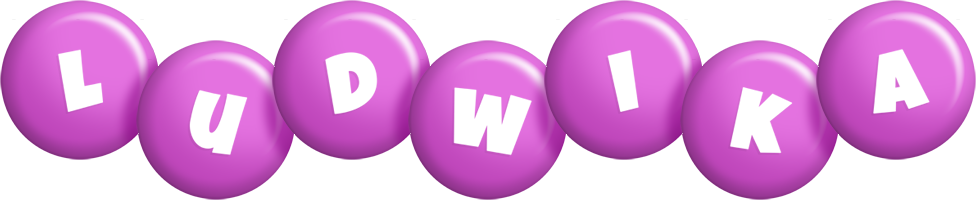 Ludwika candy-purple logo