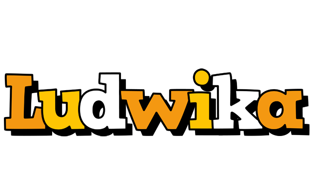 Ludwika cartoon logo