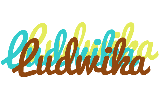 Ludwika cupcake logo