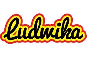 Ludwika flaming logo