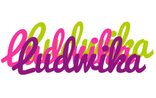 Ludwika flowers logo