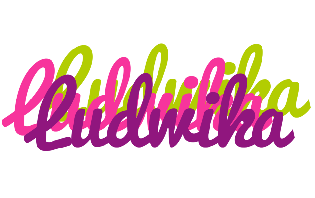 Ludwika flowers logo