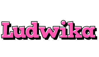 Ludwika girlish logo