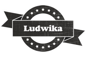 Ludwika grunge logo