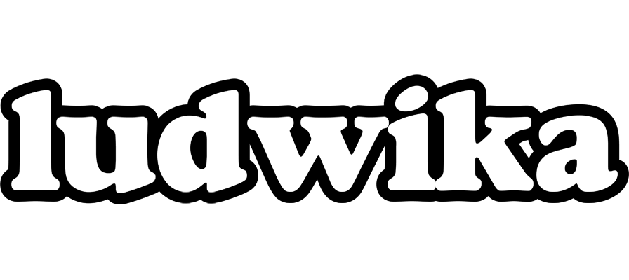 Ludwika panda logo